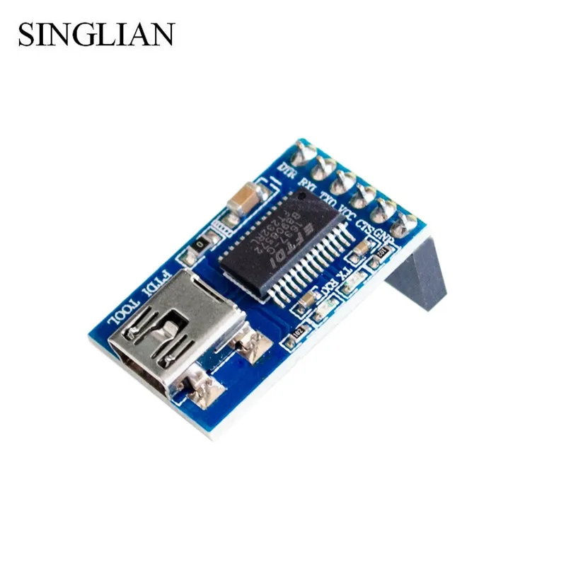 FT232RL Basic 5V USB Transfer Serial Port Download Line Downloader USB To TTL Serial Adapter Module