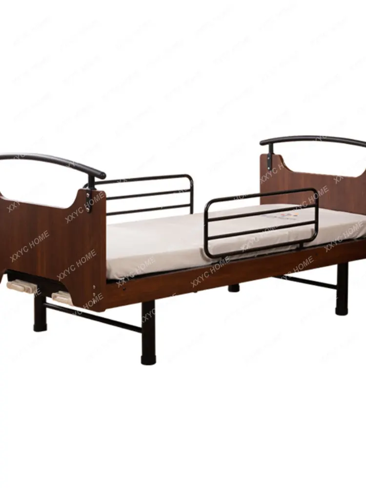 Single Shake Double Shake Nursing Bed Nursing Home Multi-Functional Therapeutic Bed Aging Rehabilitation Paralysis Elderly Bed