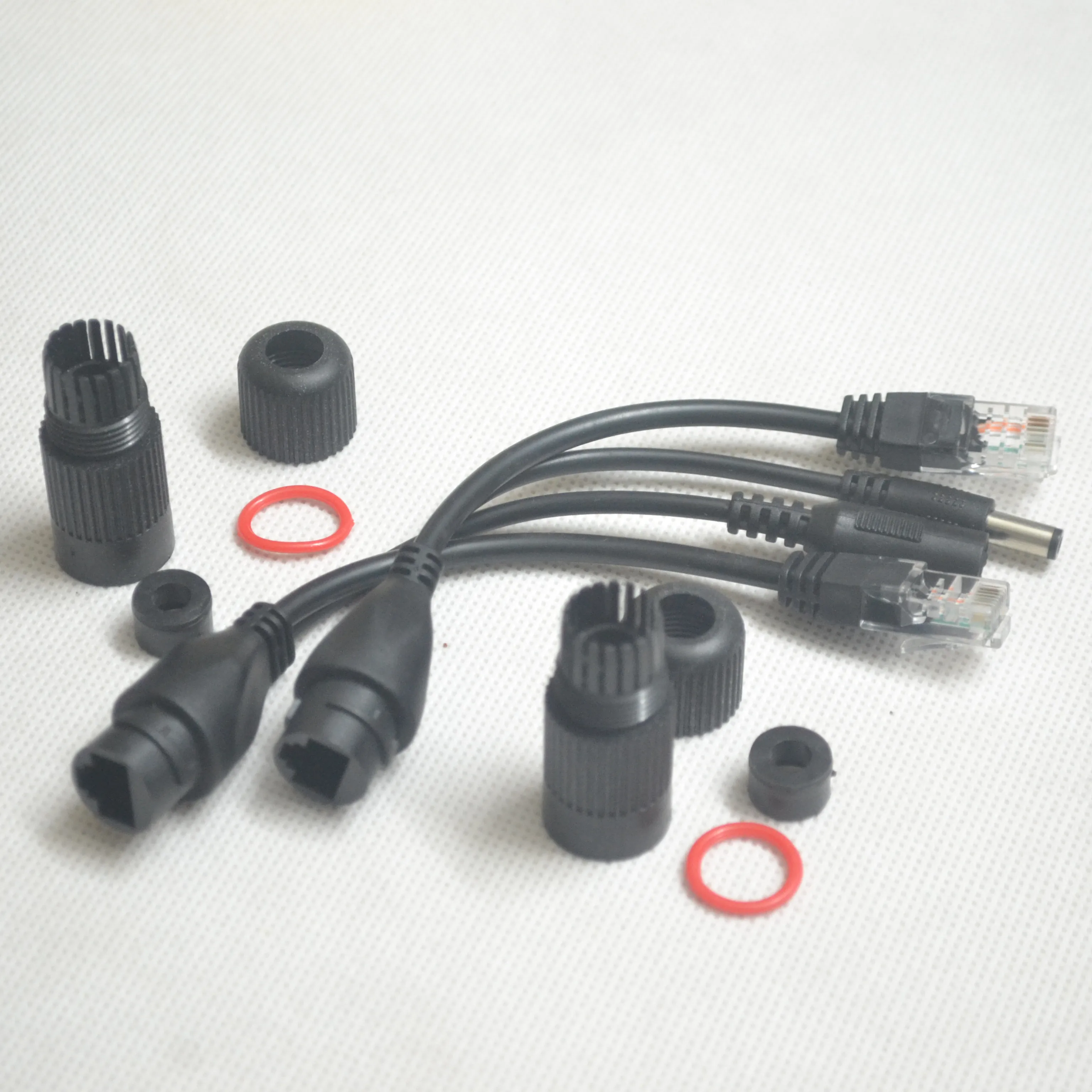 

Водонепроницаемый кабель POE, пассивный адаптер питания через Ethernet, уличный разветвитель POE, инжектор RJ45, 12-48 В для IP-камеры