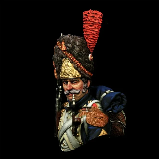 1/10 Resin bust model kits figure colorless and self-assembled（Special offer）(Napoleon bust)  A-2070