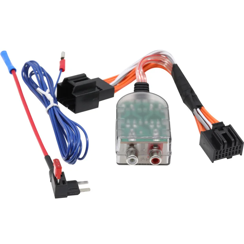 Suitable for Chevrolet GMC Cadillac Factory Radio Add Subwoofer Amplifier Plug and Play Harness