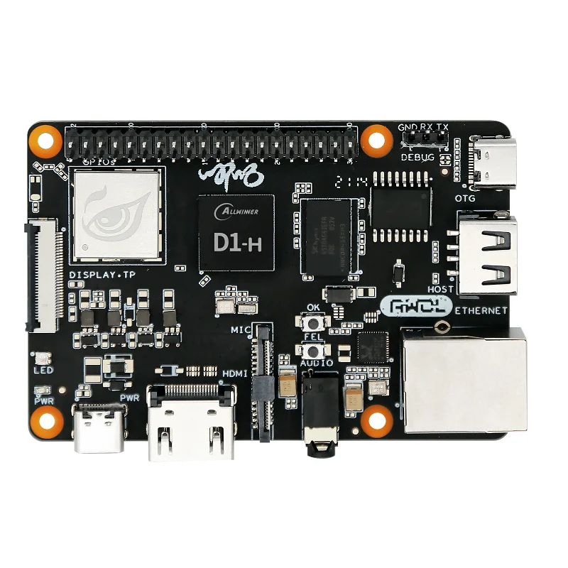 youyeetoo Nezha AIoT development board Allwinner D1-H SBC with 1GB/2GB DDR3 Support 64bit RISC-V ISA & Tina Linux/Debian System