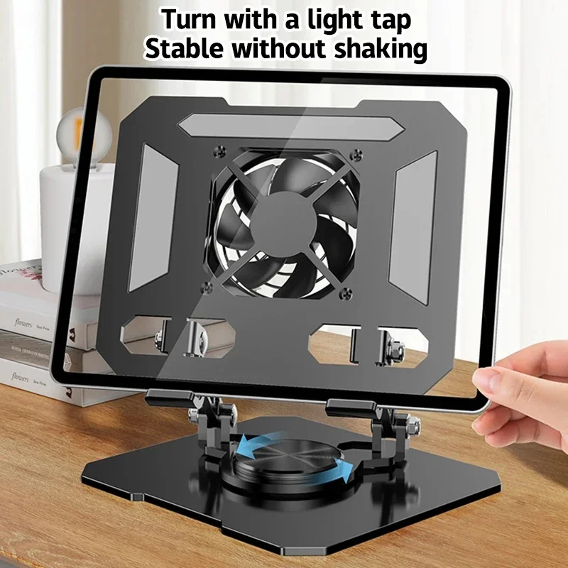 Bracket Universal Stand Aluminum Holder Alloy Flat For Apple Ipad Pro Air Mini Android Tablet Phone 180 Folding 360 Rotation