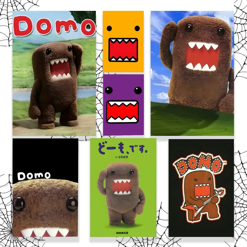 Character D-domo-kun Poster Graphic Wall Art Poster HD Waterproof PP Paper Print for Bedroom Living Room Office Decor Gift