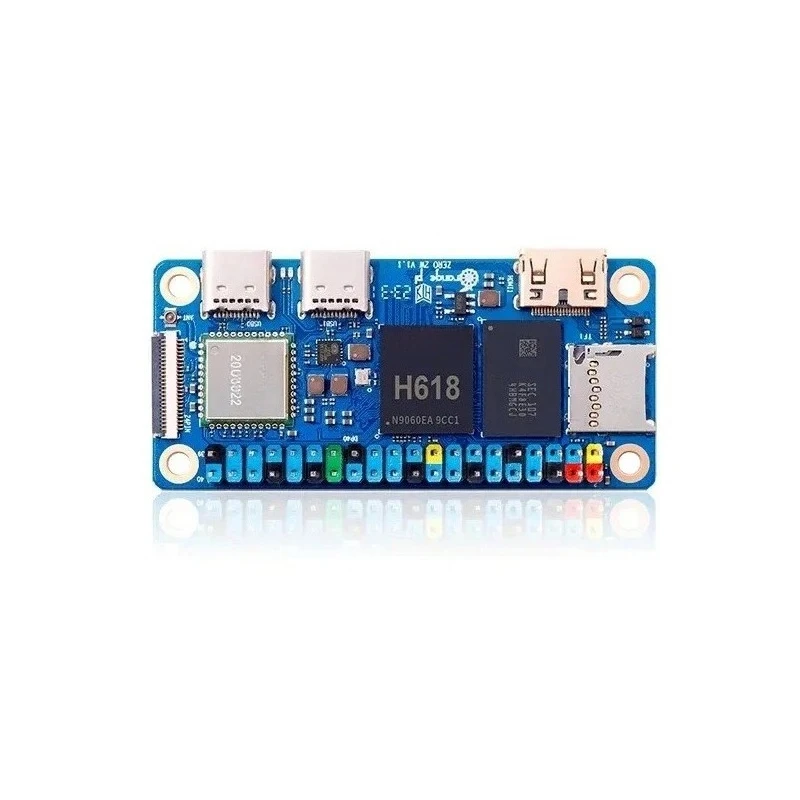 Orange Pi Zero 2W Ram Ddr4 Mini Pc Allwinner H618 Oranje Pi Nul 2 W Wifi Bluetooth Ble Sbc Single Board Computer Zero 2 W