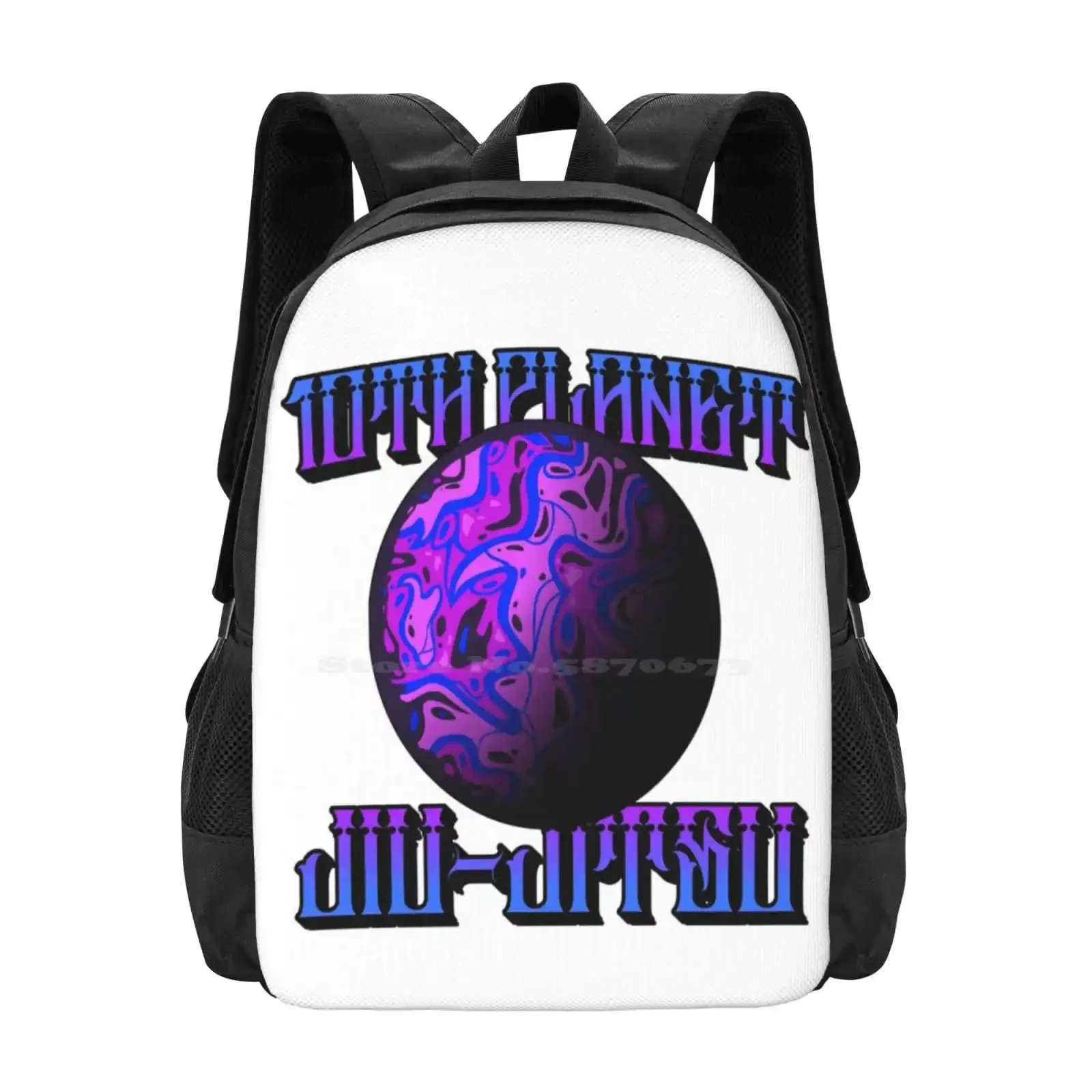 

10Th Planet Jiu-Jitsu Hot Sale Schoolbag Backpack Fashion Bags 10Th Planet Jiu Jitsu Vlad0211 Bjj Funny The Joker Choke Tap
