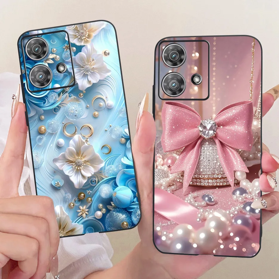 حافظة لهاتف موتورولا إيدج 40 نيو XT2307-1 غطاء مطلي على شكل تنين النمر الرائع حافظة من السيليكون الناعم لهاتف موتورولا إيدج 40 Edge40 نيو Fundas #6