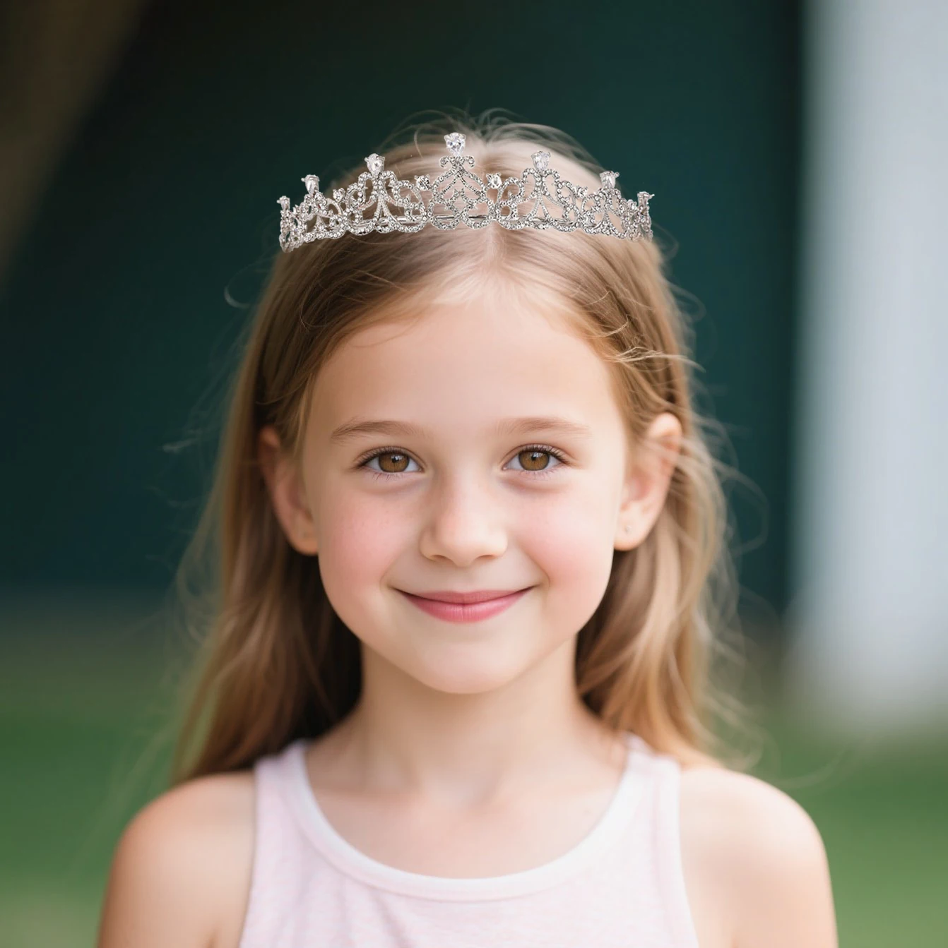 الزركون العروس تيارا الاطفال الأميرة تاج الزفاف إكسسوارات الشعر عقال ثوب الزفاف الملحقات