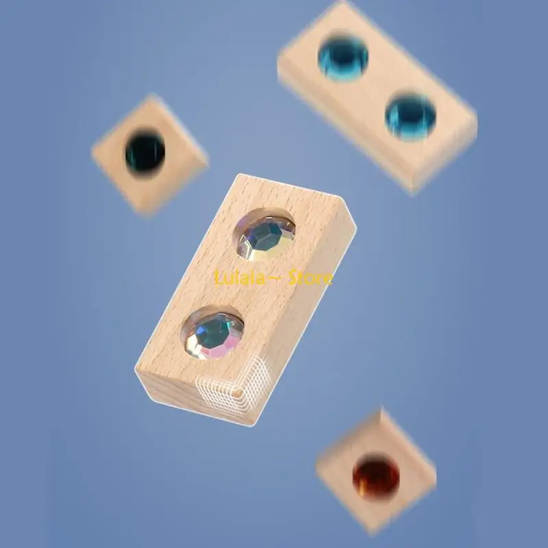 Y4qa aprendizagem empilhamento bloco brinquedo torre dominó habilidade prática treinamento pai-filho atividade interação