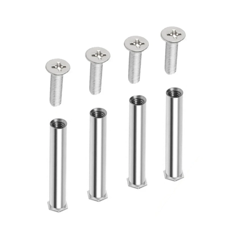 4pcs Computer Fan Screws for 25mm Thickness Fan Cooling Fan Mount Screws Secure and Stable Computer Fan Screws