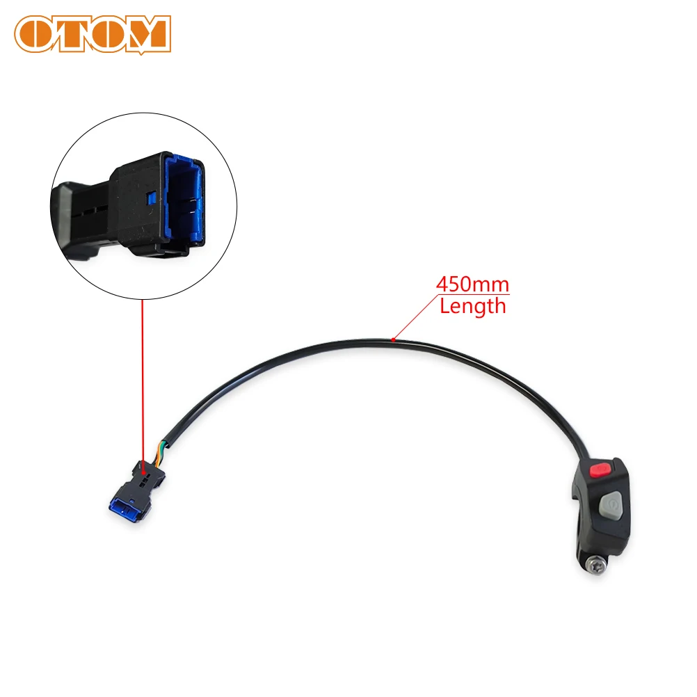 2024 Motorcycle Start Stop Switch ON/OFF Kill Switch With Original Plug for KTM HUSQVARNA GASGAS Handlebar Control Switch