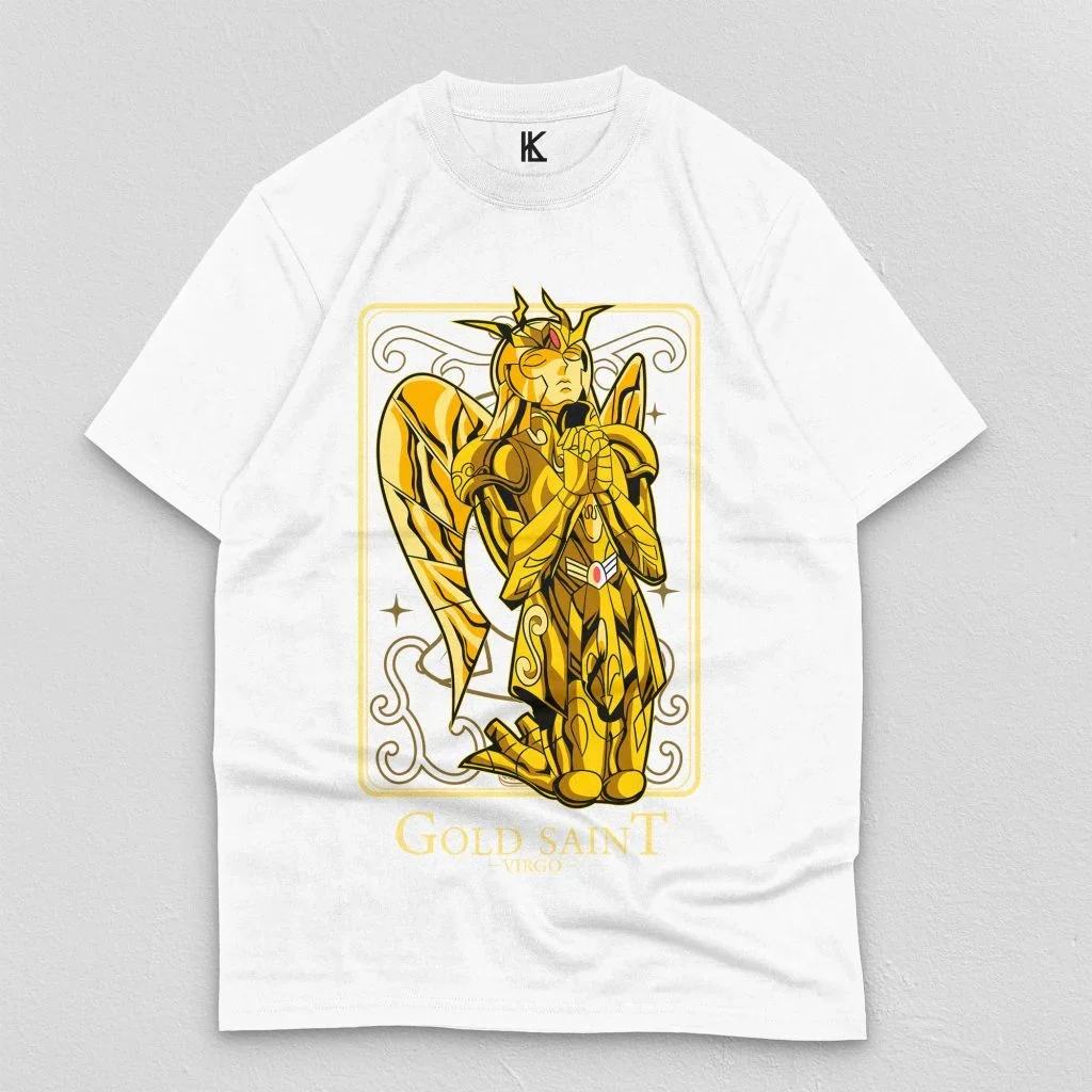 Remera de Shaka de Virgo V3 Vintage Special Unisex T-shirt Anime Shirt,Soft Tee All Size