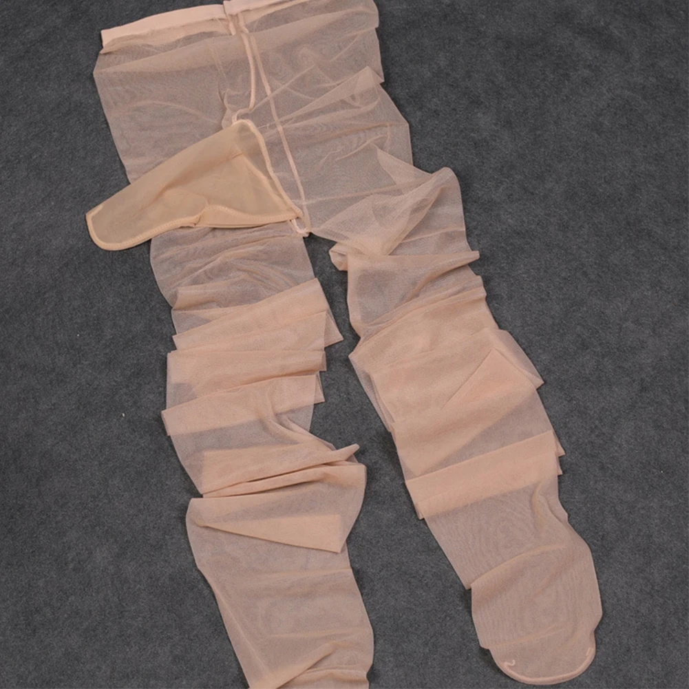 

Male Sexy Men Pantyhose Sleepwear See Through Separate Toes Sexy Sheer Sissy Stockings Stretch Tight Tights Comfy