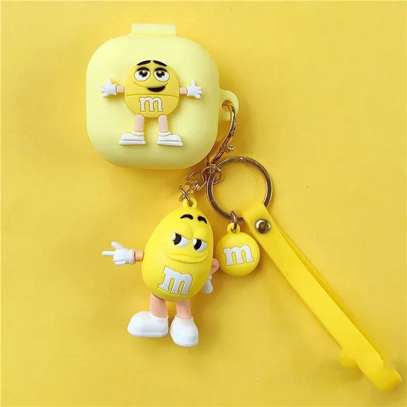 Cute Cartoon Silicone Case for Samsung Galaxy Buds Live/Buds pro/Buds2/Buds2 pro/Buds FE(2023) Earphone Protective Cover