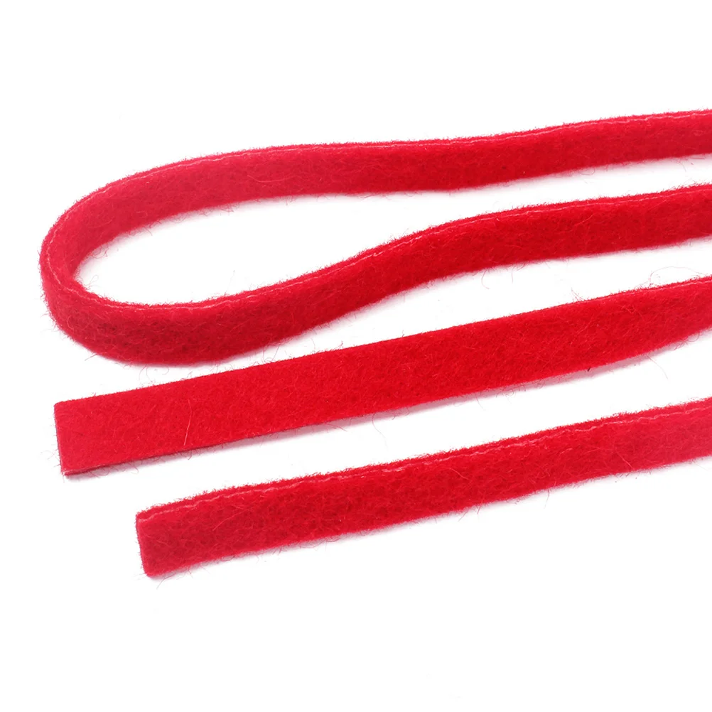 

Piano Tuning Felt Wool Temperament Strip Tapered Mute for Muting Outside Strings Piano Tuning Accessories Red Temperament Strip