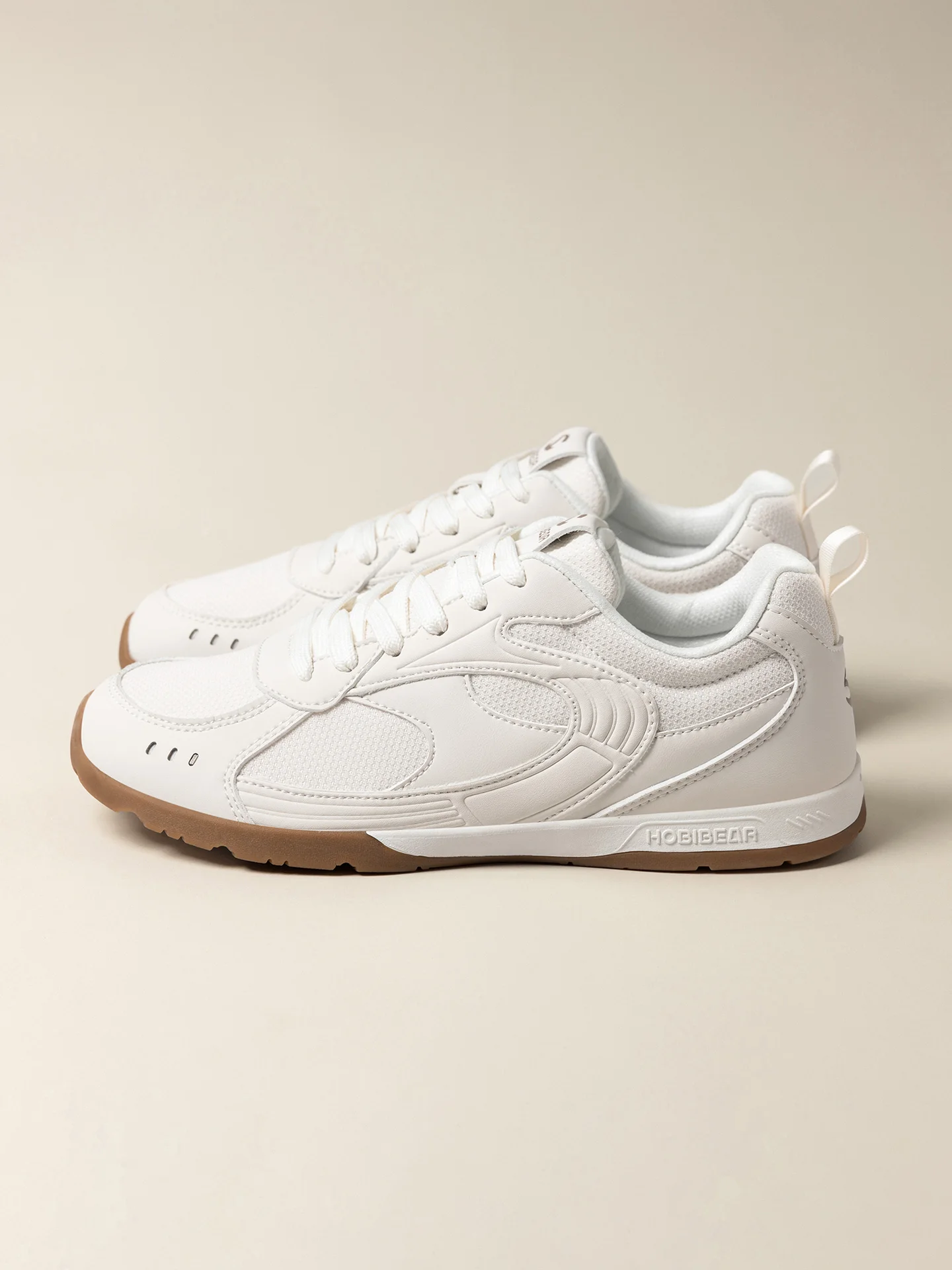 HOBIBEAR Herren-Sneaker mit breiter Zehenbox, leichte Schnür-Tennisschuhe, atmungsaktives Mesh, rutschfeste Freizeit-Wanderschuhe für Unisex – Detail 15