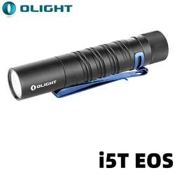 Olight I5T EOS Tail Switch Rechargeable EDC Flashlight 300 Lumens Compact Torch Flashlights Powered By One AA (included)