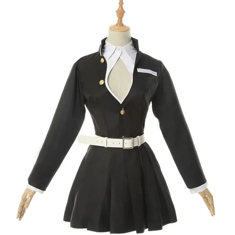 شيطان سييرز كانروجي ميتسوري شعر مستعار تأثيري زي للمرأة الكبار الاطفال ملابس هالوين مجموعة كاملة فستان الدعاوى