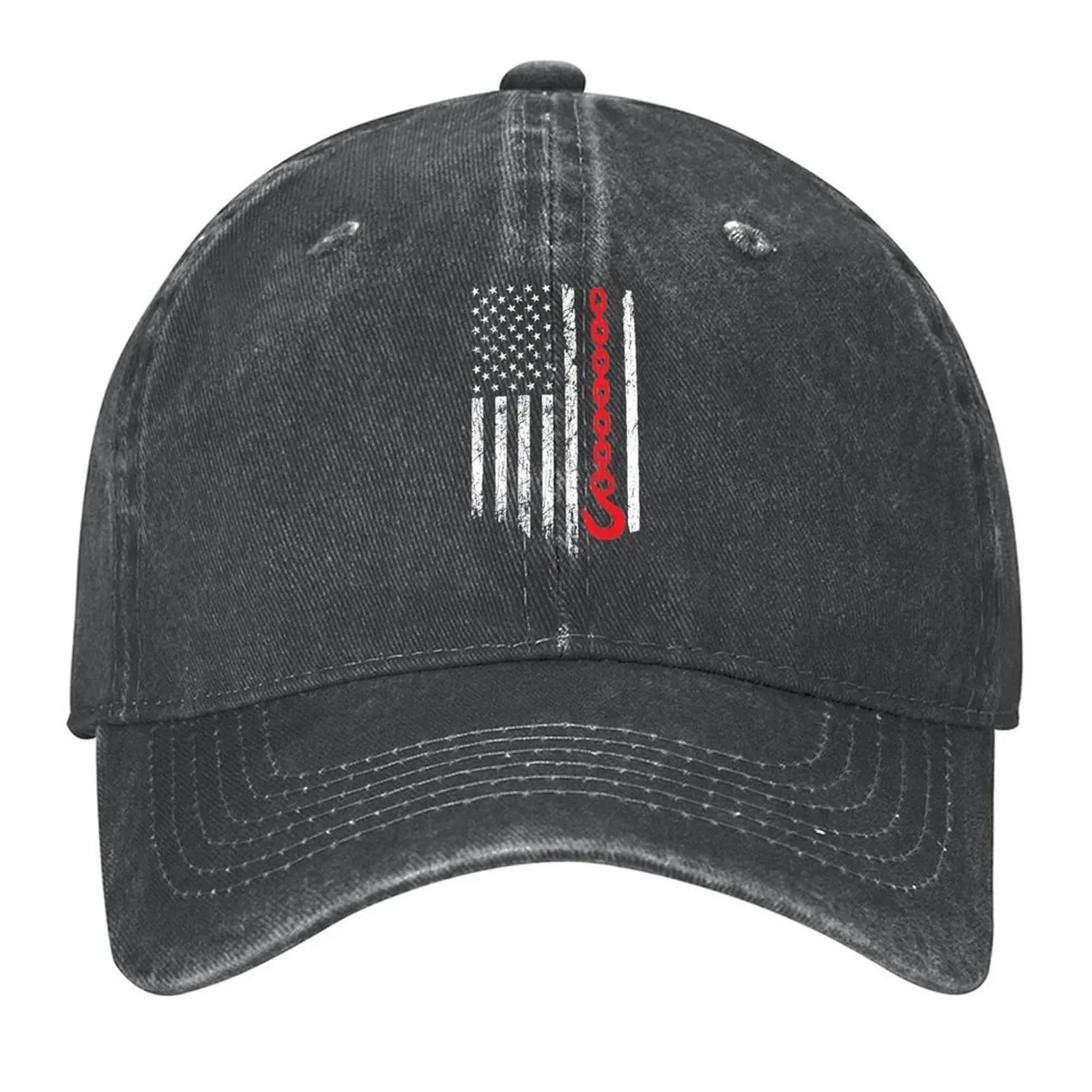 

American Tow Truck Operator Flag Baseball Cap Luxury Cap Fishing cap fashionable black Women's Beach Outlet Men's