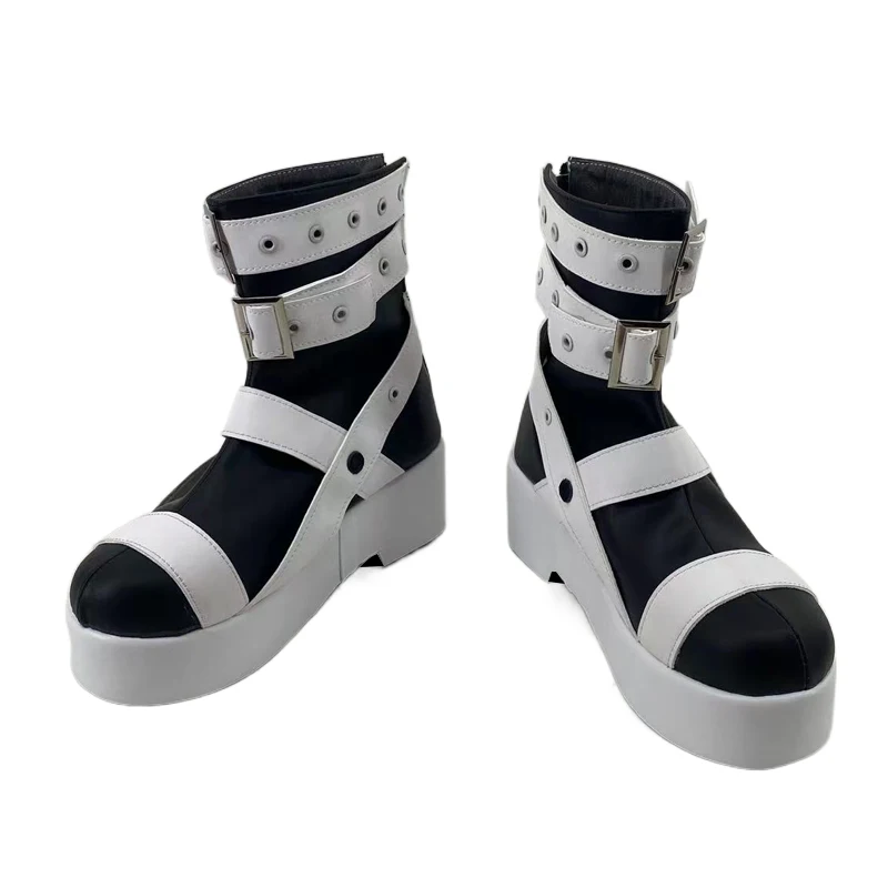 Soul Eater Maka Albarn Cosplay Shoes Boots High Heel Shoes Custom Made Anime Shoes Cosplay