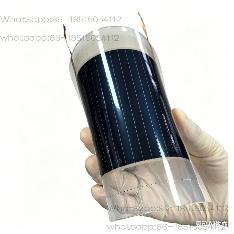 Flexible Perovskite Cells Are Bendable, Customizable, and Have an External Power Supply for Scientific Display