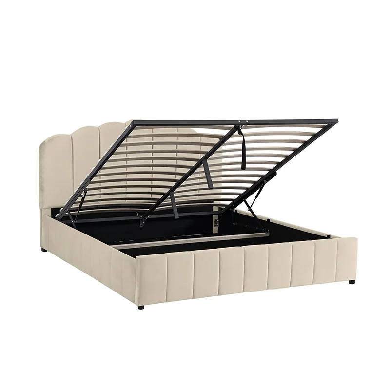 # 2026 Popular Hot Selling Bedroom Furniture Chest Bed with Solid Wood Frame and Hidden Storage Space Apartment-friendly