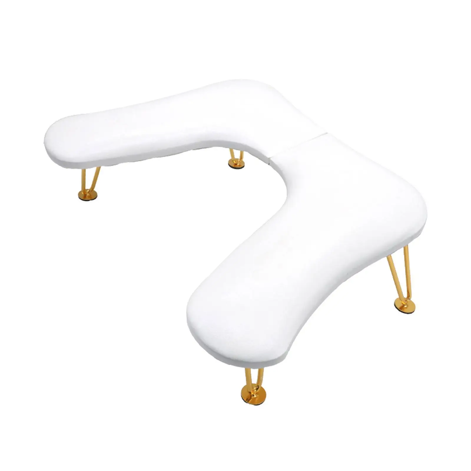 U Shape Arm Rest Nail Arm Rest Stand Stable Detachable Metal Stand Comfortable
