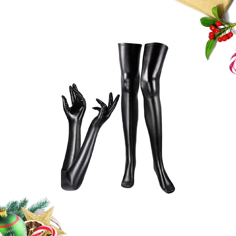 Stocking Stuffers' Thigh Socks European and American Long Gloves 's