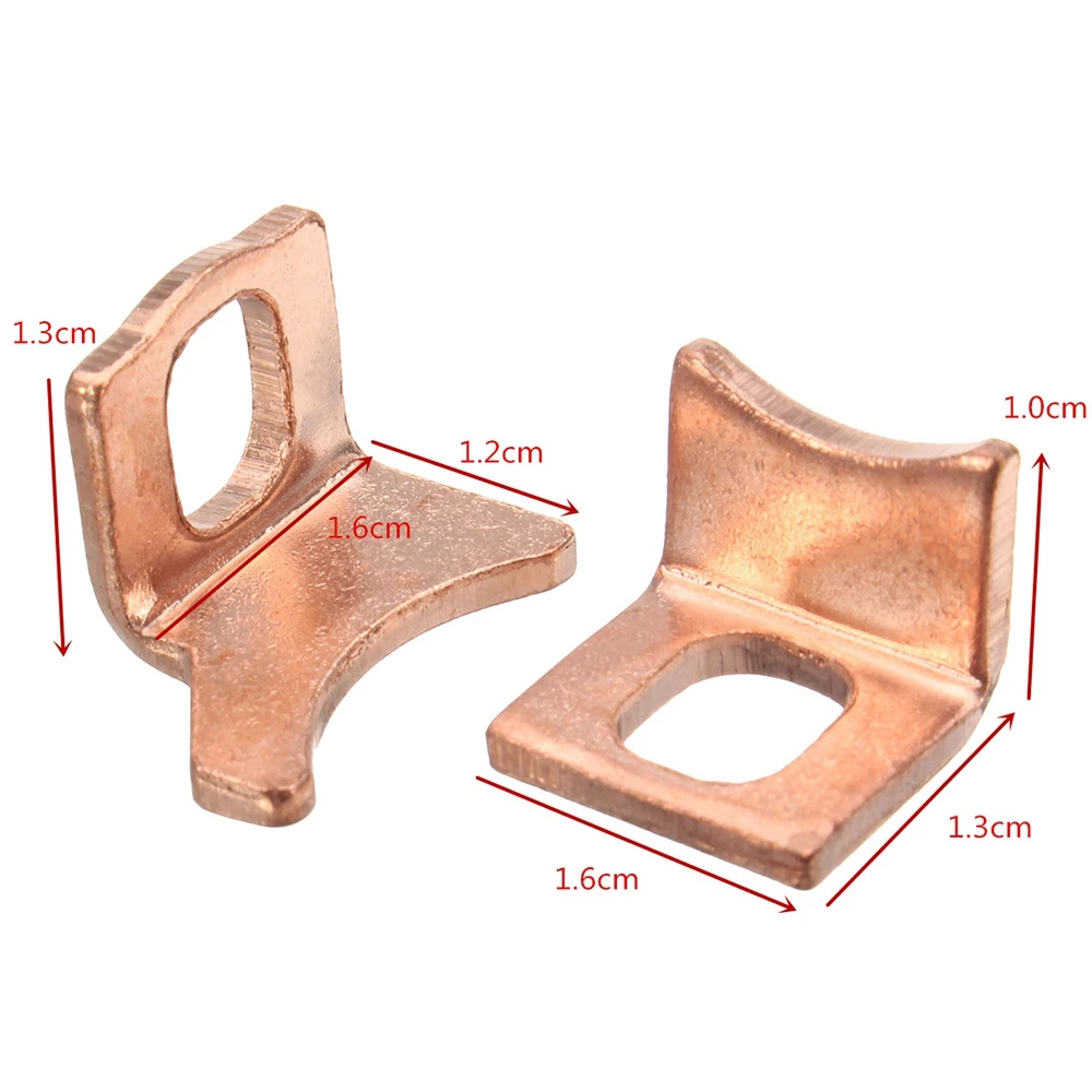 

Комплект контактных колец для стартера AU16, 2 шт., набор для ремонта стартера, 228000‑6660