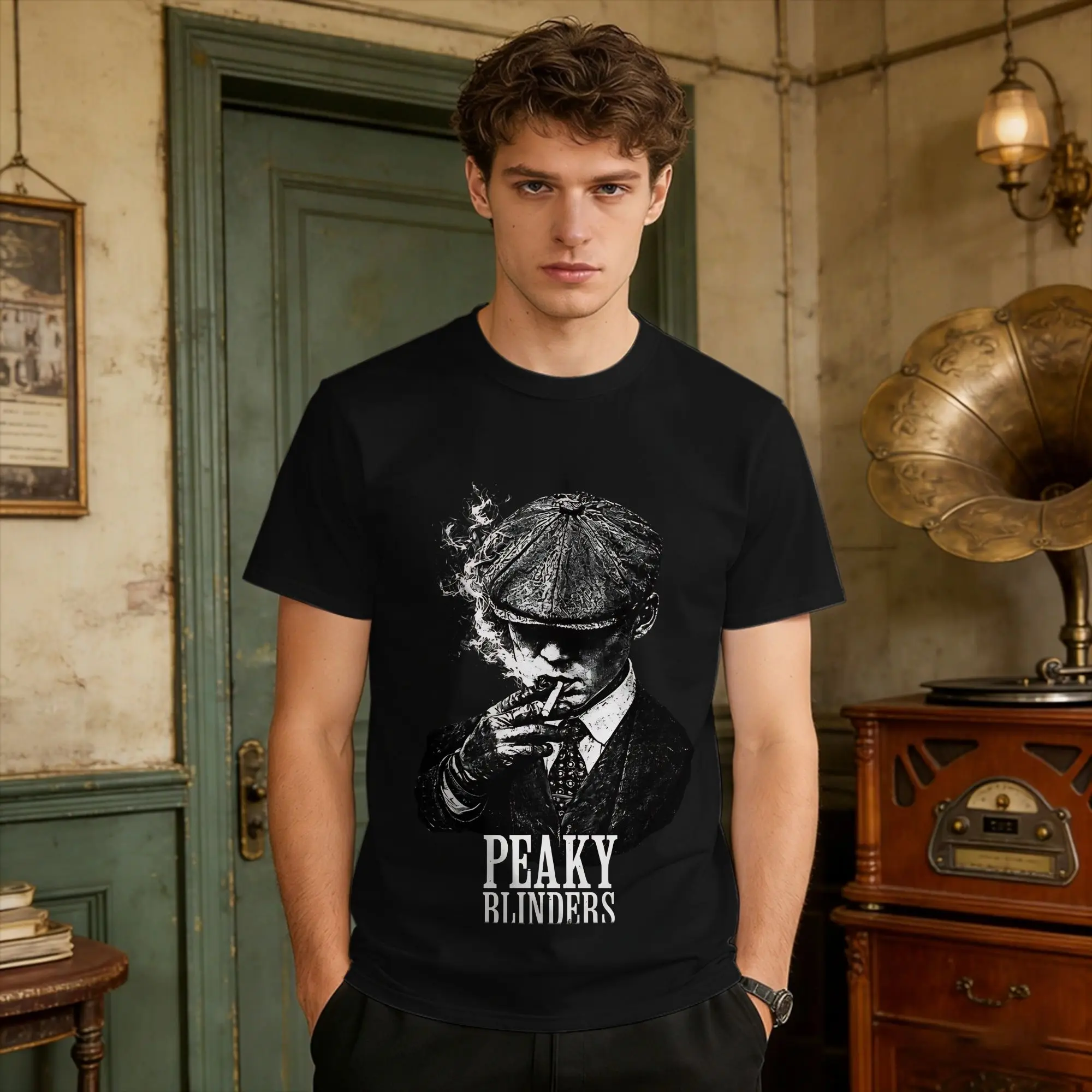 Men Women's T-Shirt Peakys Blinders Tommy Shelby T Shirts Leisure  Summer Tee Shirt Aesthetic Pure Cotton Tops Gift