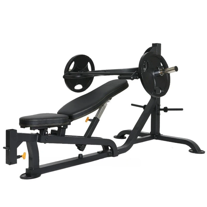 

Machine Fitness Workbench with Independent Converging Arms Adjustable Flat Incline Bench Shoulder Home Gym Equipment