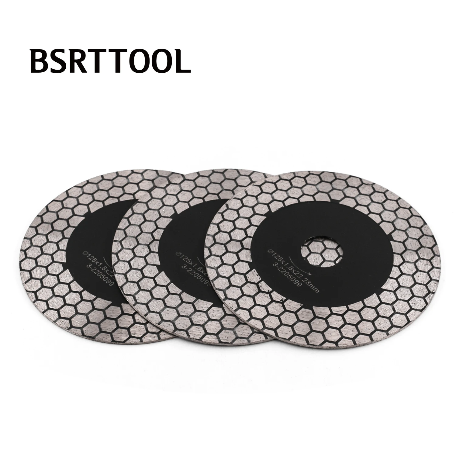 BSRTTOOL 5 Inch 125mm Diamond Saw Blade For Cutting Ceramics Marble Tile Diamond Cutting Disc