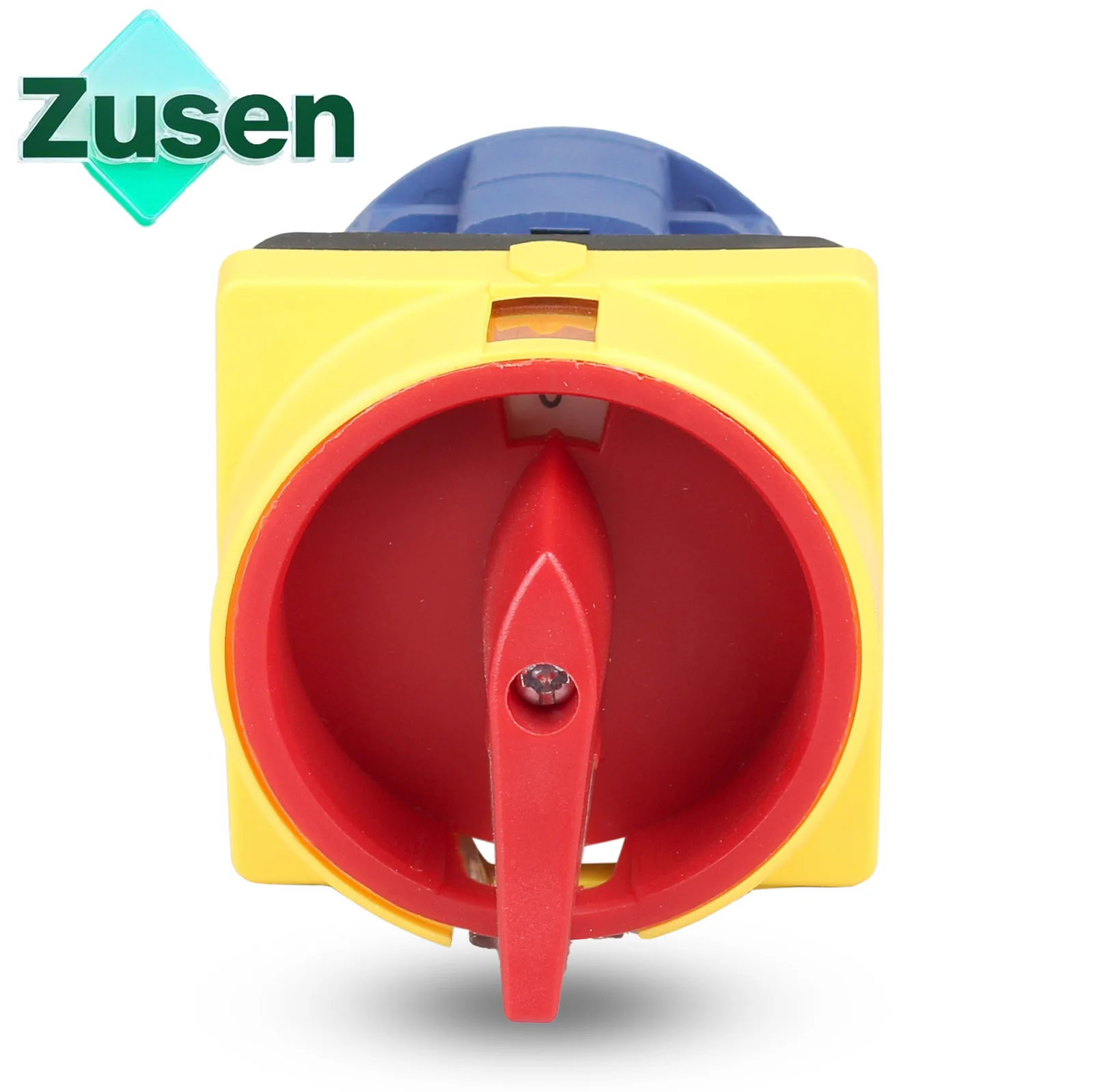 Zusen nokkenschakelaar LW26GS-20/04-1 690V 20A universeel slot draaibaar 4 polen 8 aansluitingen OFF-ON 2 posities