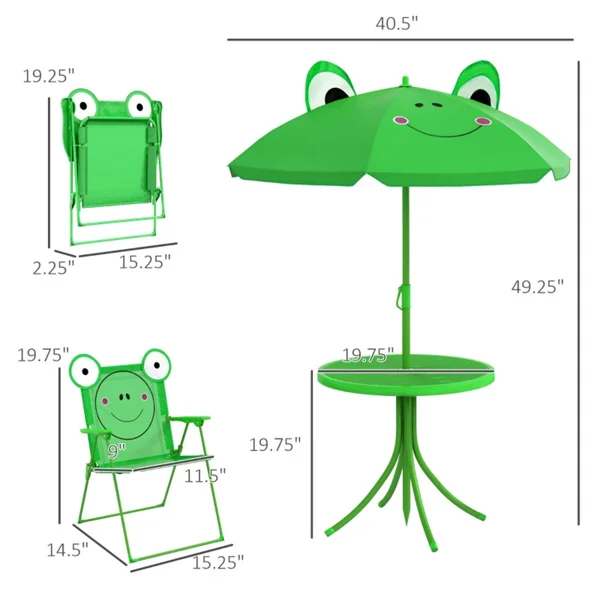 Children's table and chair set (not shipped on weekends) (Amazon Shipping) (banned by WalMart) -11
