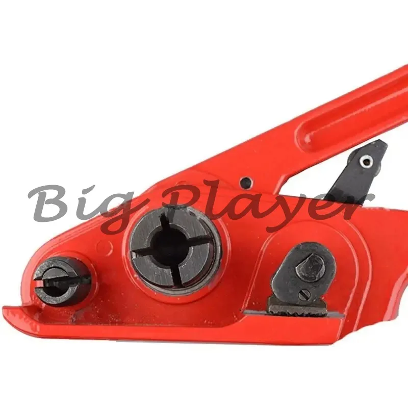 Heavy Duty Tensioner & Cutter for Polyproplyn Polyester PET Plastic Strapping Manual Banding Tools for Width 12-19mm