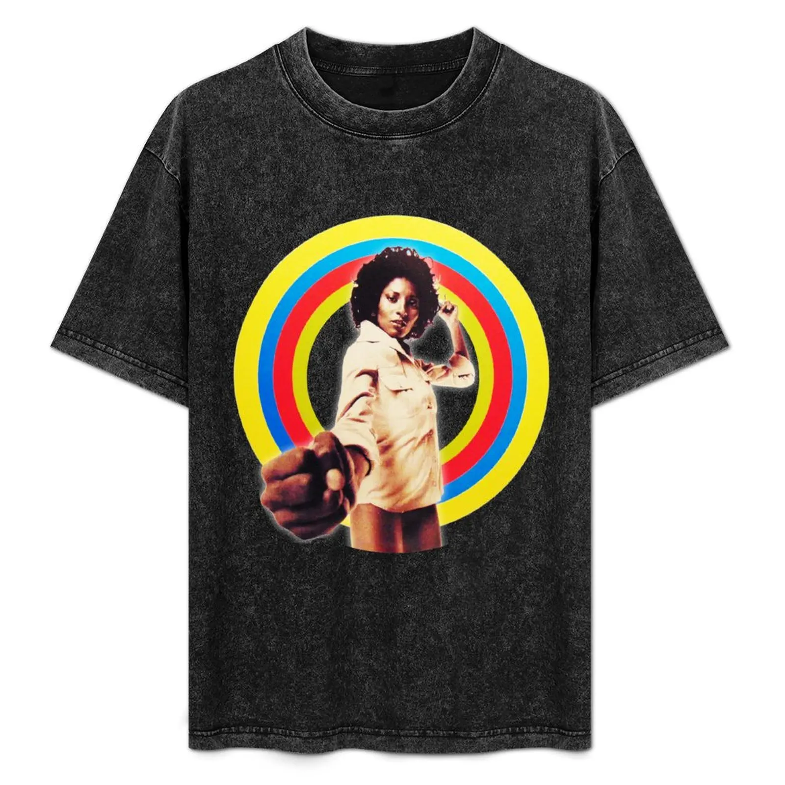 

Pam Grier - Woman of Power T-Shirt custom shirt summer top new gifts and t-shirts slim fit t shirts for men