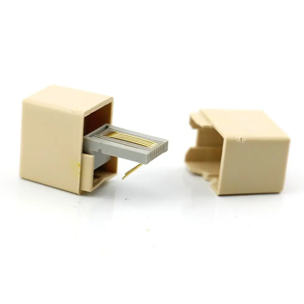 Internet Tools Alloy Internet Tools RJ45 Durable Cable Connector 8Pins High-quality RJ45 CAT5 Coupler Plug Adapter Cable