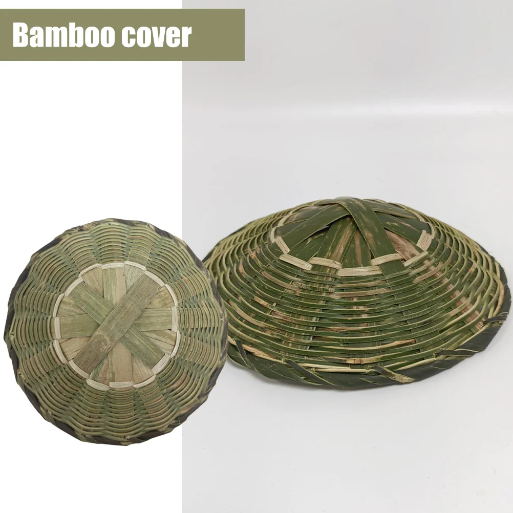 

Bamboo Rice Bucket Bottom Premium Quality Handmade Polished Smooth Steamed Rice Container Base Kitchen Storage Multi-Used