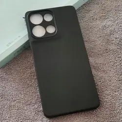 TPU Phone Cases for Motorola Moto G75 5G Back Cover Case For Moto g75 Frosted Black Silicone Case Soft Shell Capa