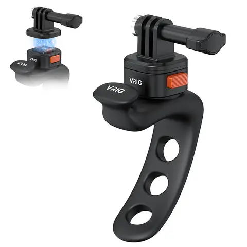 Fixed Camera Mount VRIG Action Camera Adjustable Silicone Mount Mini Magnetic Bracket for Action6/5pro/4/GOPRO13/ Acepro2 Cycling Fixed Bracket