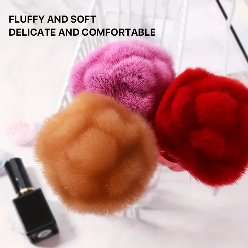A rose shaped nail dust brush, soft bristles, makeup foundation make-up&powder blusher tools, foundation make-up beauty brush