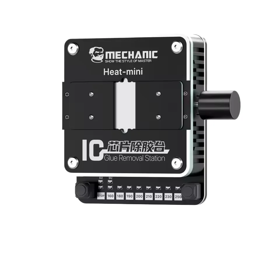

MECHANIC Heat-mini CPU Heating Platform Degumming Station for Mobile Phone IC CPU Heating Glue Removal Solder Removal BGA Reball
