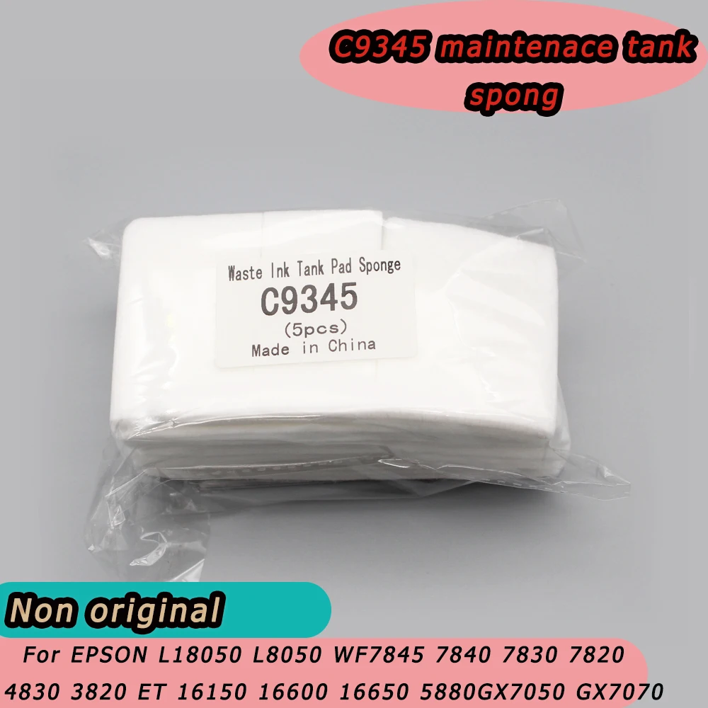 

C9345 C12C934591 Ink Maintenance Tank Sponge For Epson EcoTank Pro ET-5800 L15150 WF-7820 WF-7840 Wf-7845 Printer