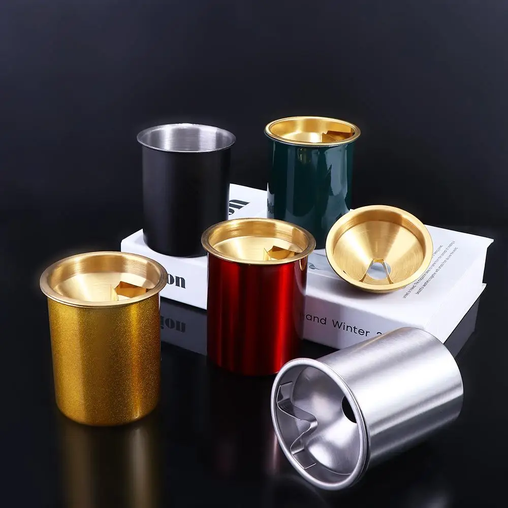 1 PCS Personalized Ashtray Durable Detachable Smoke Holder High Quality Stainless Steel Extinguishing Ashtray