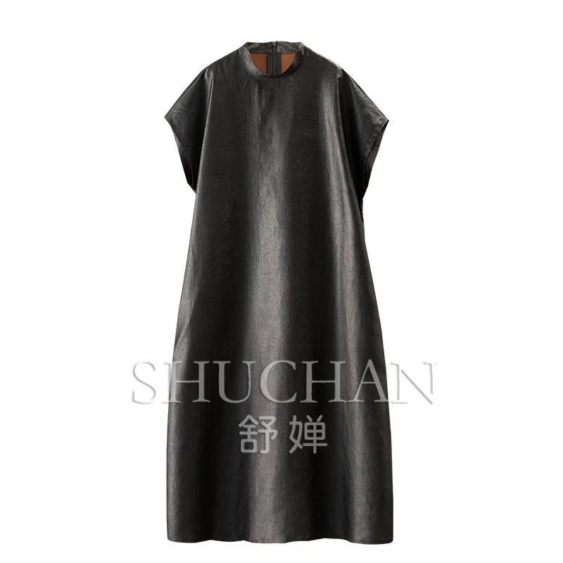 Nieuwe Hoge Luxe Sfeer Zware Geurige Cloud Garen Tas Rotator Mouw Zijden Jurk Vrouwen 54B4 Vestidos Elegantes Para Mujer