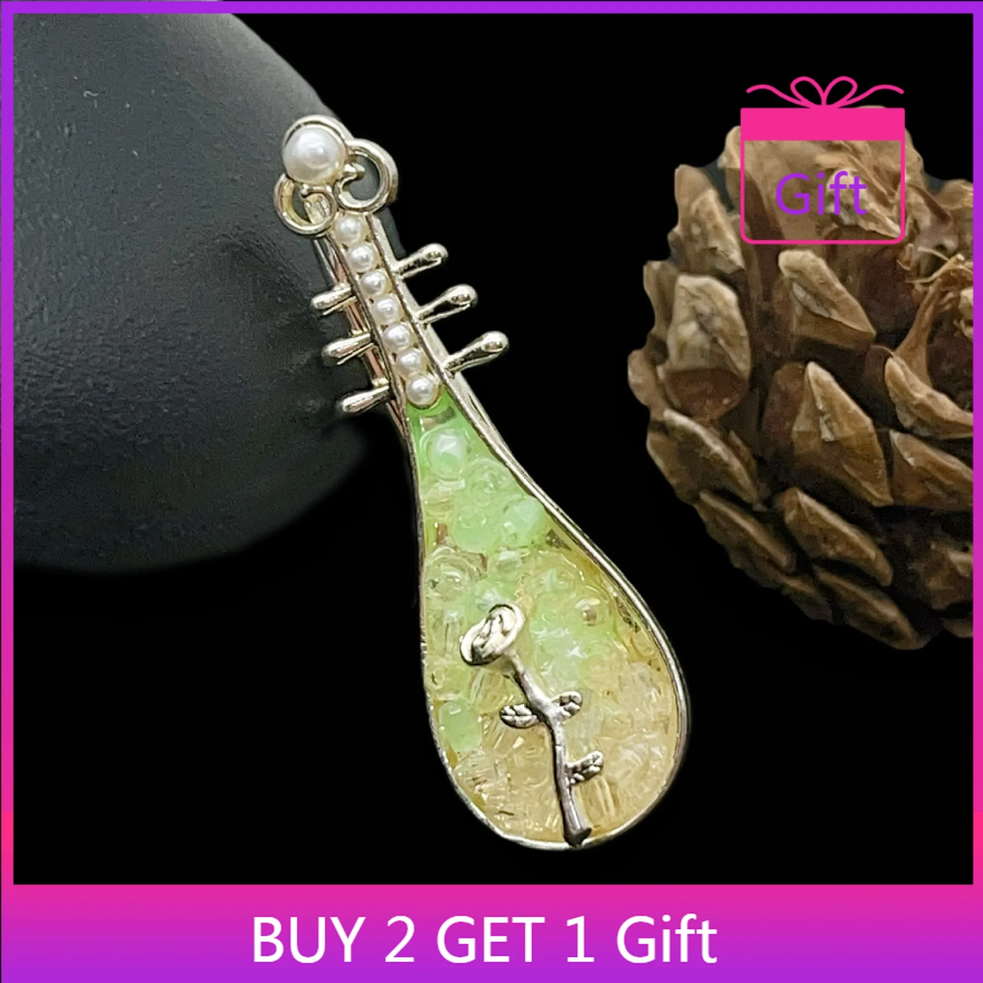 

Восточная эстетичная заколка для волос в форме пипа с украшением в виде розы, античная боковая заколка для волос для женщин, уникальный шиньон