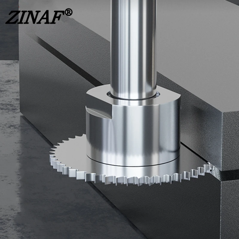 Imagem -04 - Slitting Saw Arbor Blade Holder Fresa mm mm mm 10 mm 12 mm Cnc Slotting Machining Metal Cutting Tool Front Rear Lock