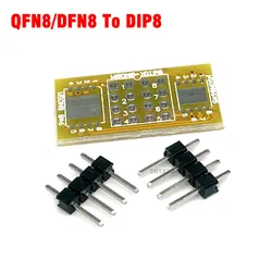 1PCS 2 WSON8 To DIP8 Programmer Adapter Board QFN8/DFN8 To DIP8 & WSON8/MLF8 To DIP8 Socket K9FA SOP8/SOP16 TO DIP8