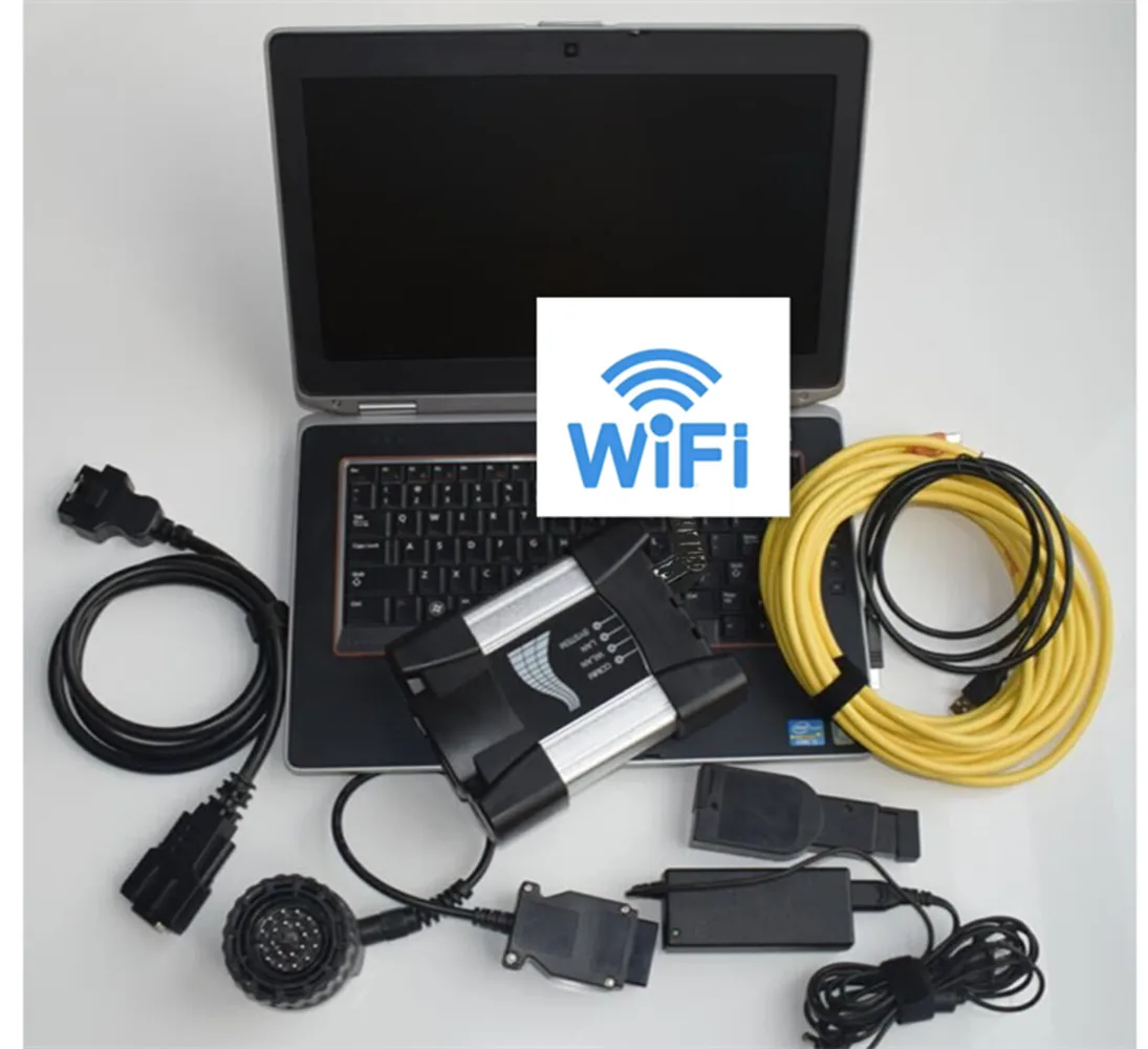 E6420 Laptop with ICOM NEXT Full Chip Diagnostic Tool Support WIFI for BMW Multi-model Car Programming