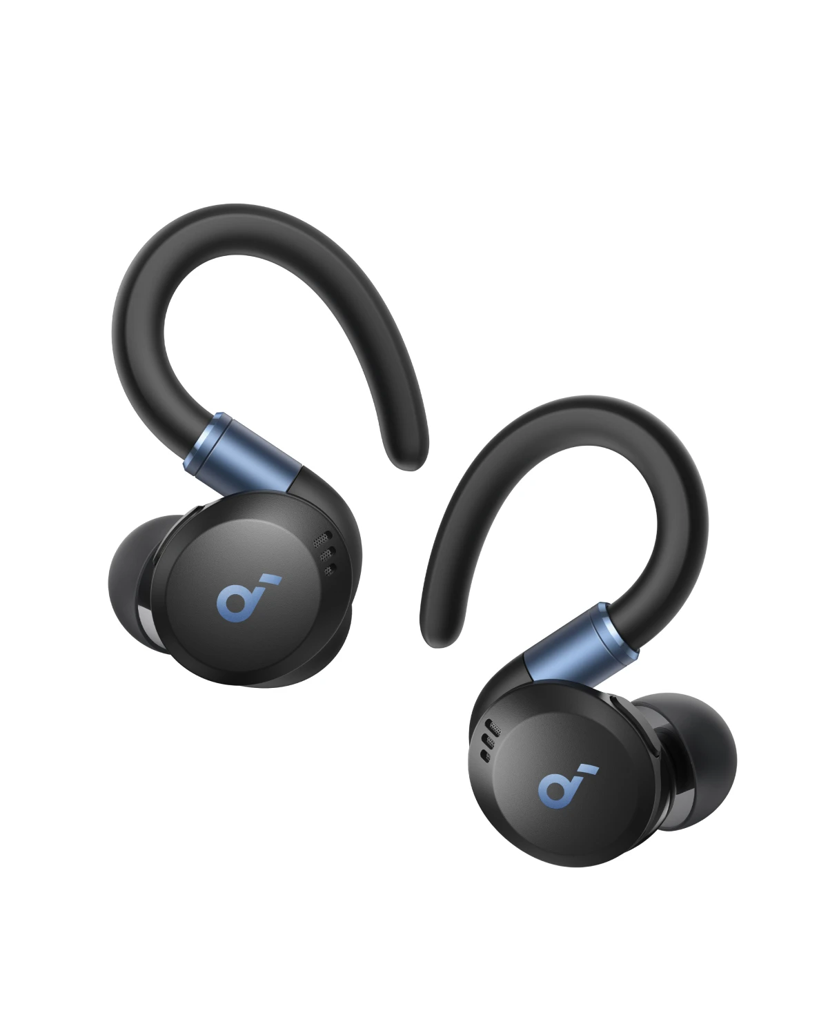Soundcore Sport X20 firmy Anker, bezprzewodowe słuchawki sportowe, obrotowe i rozsuwane zaczepy na uszy, redukcja szumów...